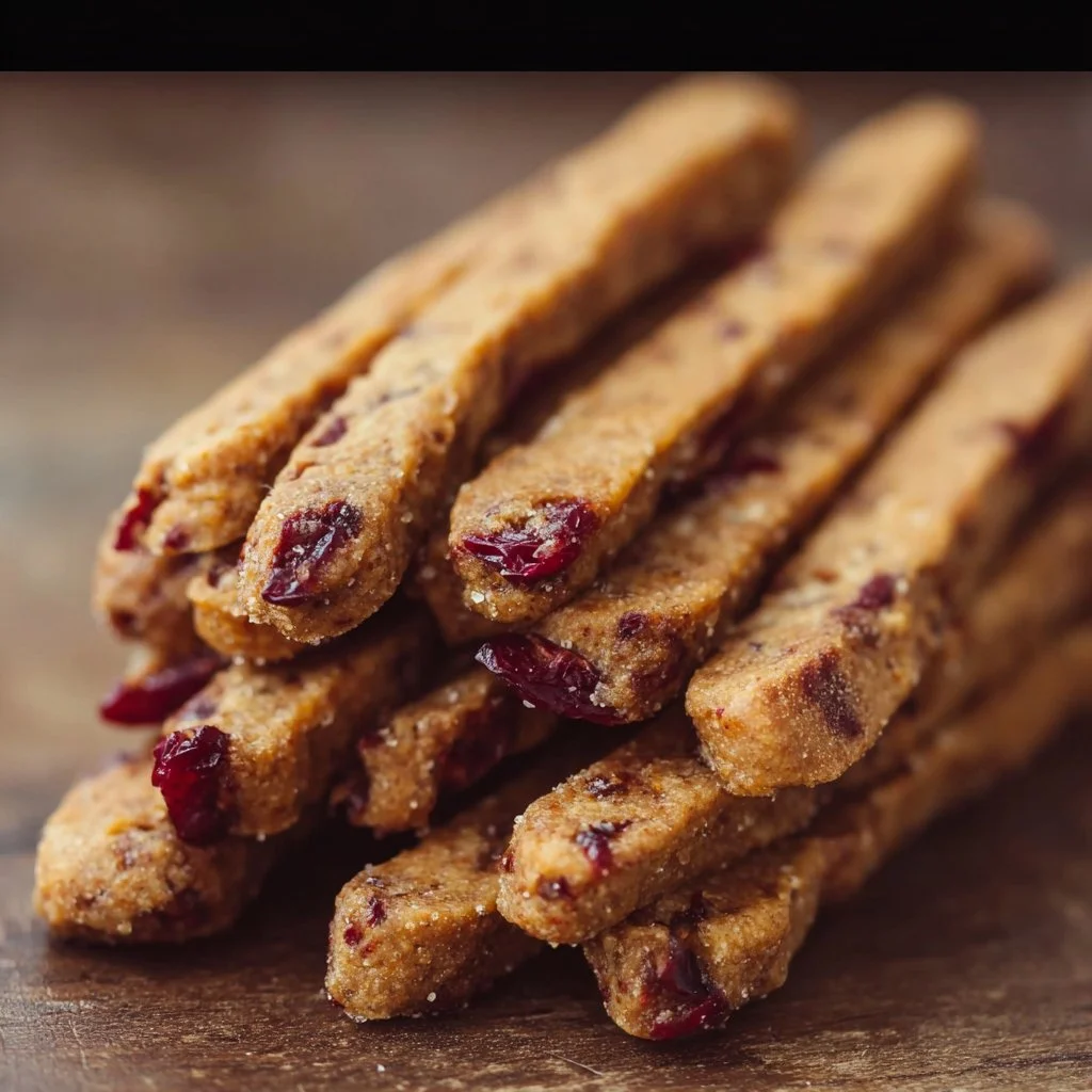 Apple Cranberry Dog Dental Sticks 6 Apple Cranberry Dog Dental Sticks