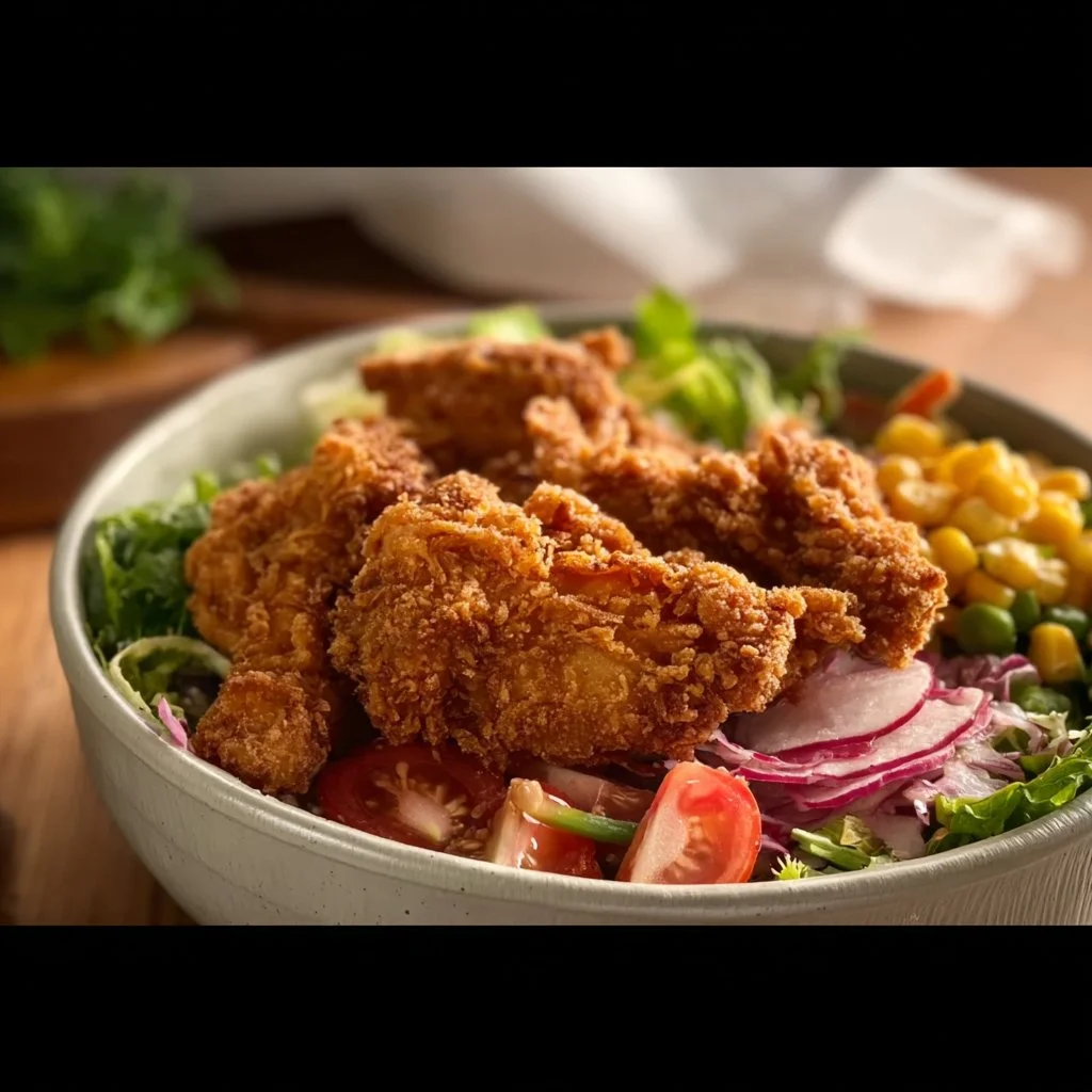 Crispy Chicken Salad