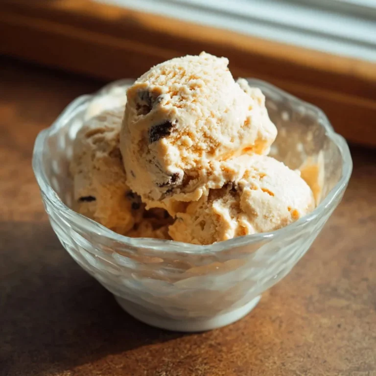 DIY doggy ice cream recipe for pets in a bowl