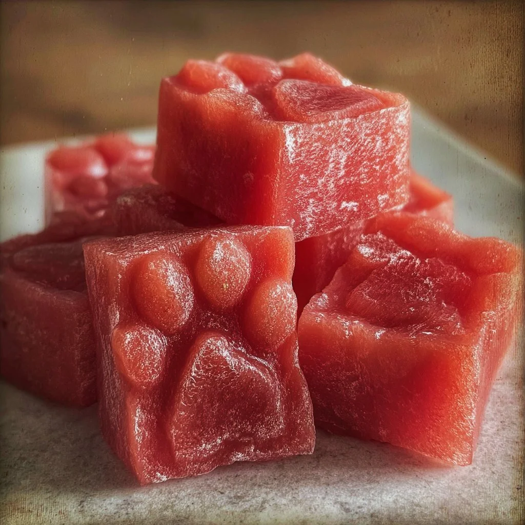 Frozen Strawberry Watermelon Dog Treats 5 Frozen Strawberry Watermelon Dog Treats