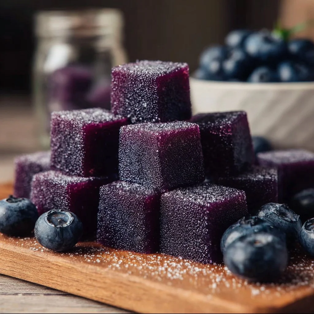 Healthy Blueberry & Coconut Gummies for Dogs 6 Healthy Blueberry & Coconut Gummies for Dogs