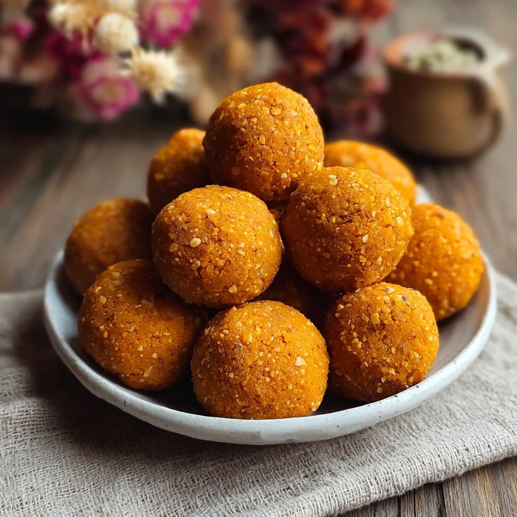 Healthy Sweet Potato and Pumpkin Balls 6 Healthy Sweet Potato and Pumpkin Balls