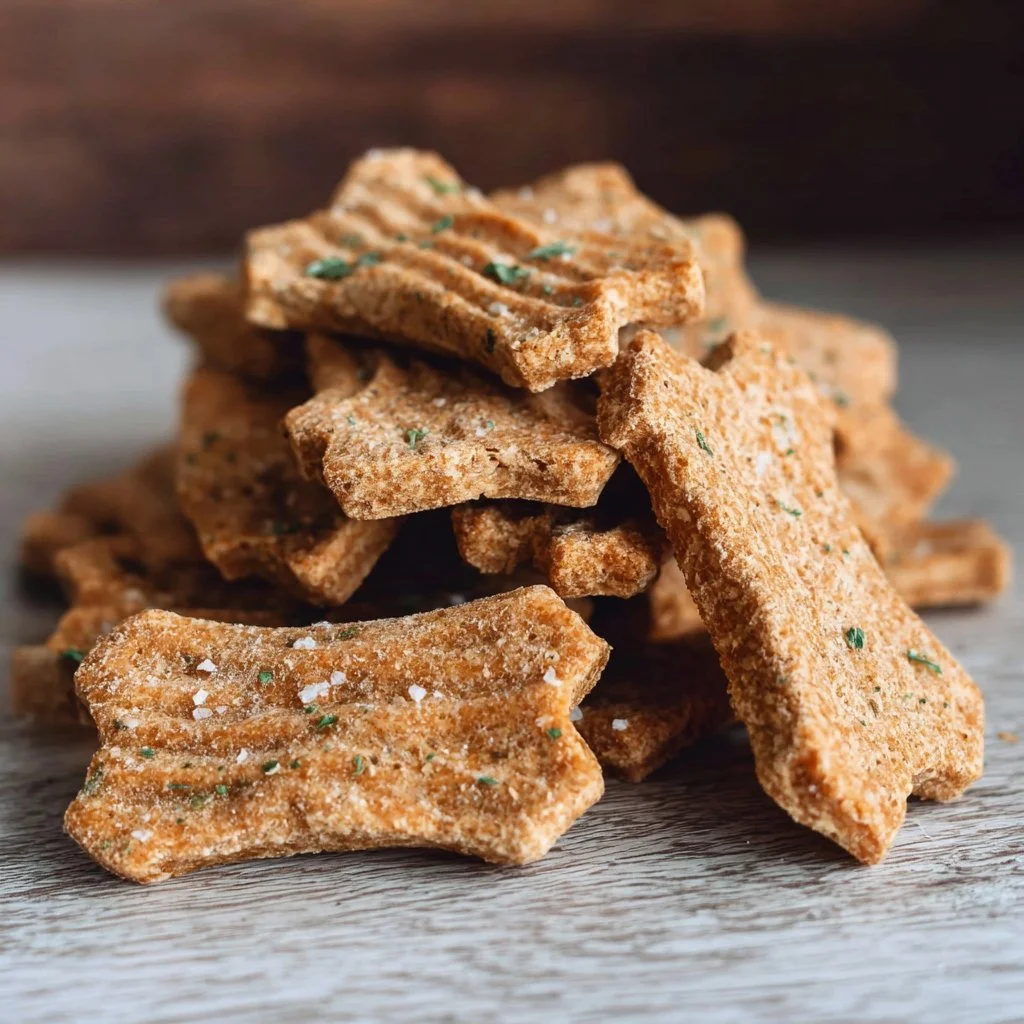 Homemade Crunchy Dental Treats for Dogs