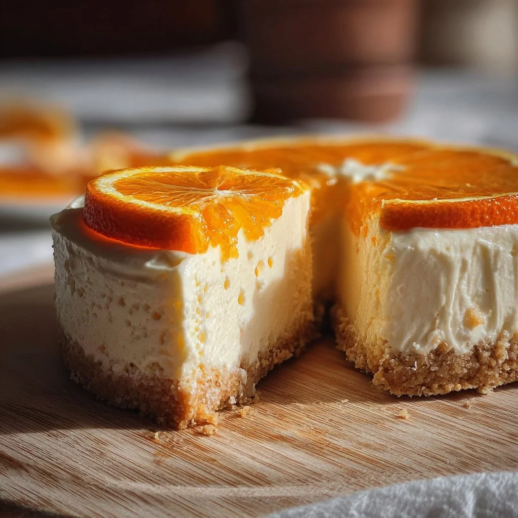 No-Bake Orange Creamsicle Cheesecake 6 No-Bake Orange Creamsicle Cheesecake