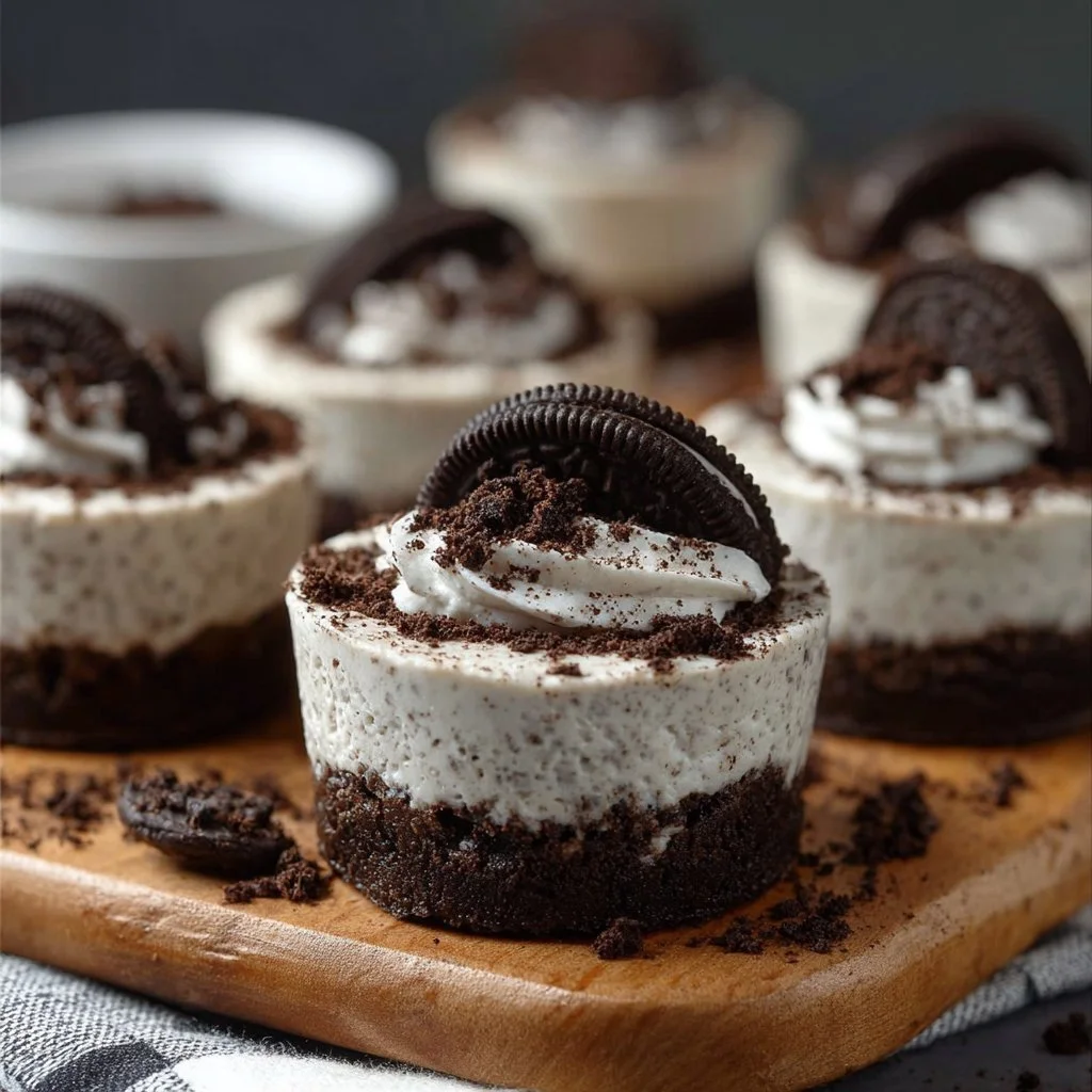 Oreo No-Bake Cheesecake Cups 5 Oreo No-Bake Cheesecake Cups
