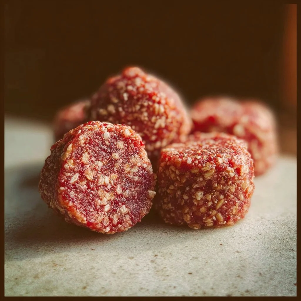 Strawberry & Oat Nibbles for Dogs