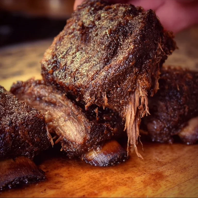 Ultimate Texas Beef Ribs 4 Deliciously smoked Texas beef ribs served with barbecue sauce and sides.